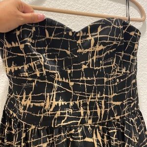 Jaygogrey Dress Black and Brown